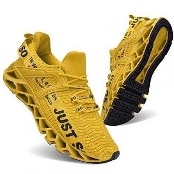 ShockGuard Yellows Women’s Casual Sports Sneaker