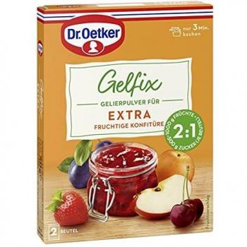 Gelfix Extra Vegan – 2 Teile Frucht, 1 Teil Zucker