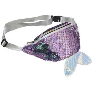 Sac Poignard Banane Féminin Séquin Poitrine Coloré