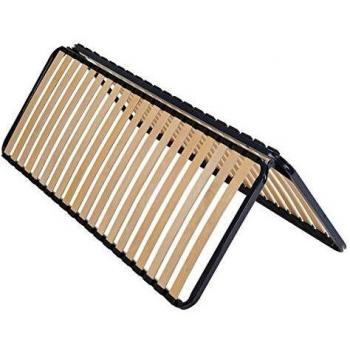 Sommier Pliable 2x20 Lattes 70x190 Bleu