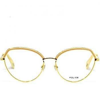 Female Police Yellow Gold Butterfly Eyewear