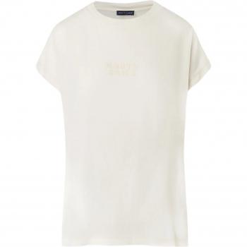 North Sails Women's White Cotton Short Sleeve Top