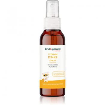 Vitamin D3+K2 Spray für Kinder – kindgesund® 25 ml