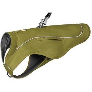 RUFFWEAR Ensemble Veste et Harnais, Résistant aux intempéries, Taille XL, Vert