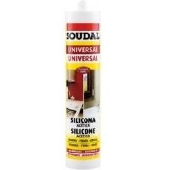 SILICONA UNIVERSAL TRANSPARENTE 280ML SOUDAL
