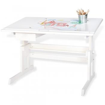 Bureau enfant Lena en pin blanc