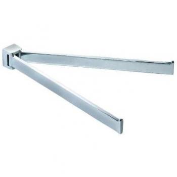 Modelo 57231300200: Toallero giratorio de 2 barras en cromo – Gedy