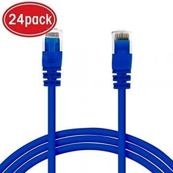 Cable de Red GearIT, 0,3 Metros, Cat 6, Snagless, RJ45, Azul