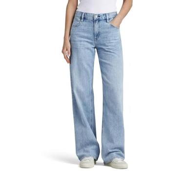 Weite Jeans „Judee Straight“ – G-STAR Damenmode, Blau (Sun‑Faded Cloudburst)