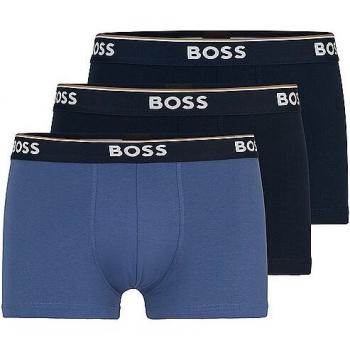 Trojice pánských boxerek BOSS v modré a černé
