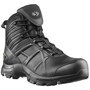HAIX Sicherheitsschuhe BLACK EAGLE Safety 50 mid schwarz – S3, atmungsaktiv, Größe EU 41 / UK 7