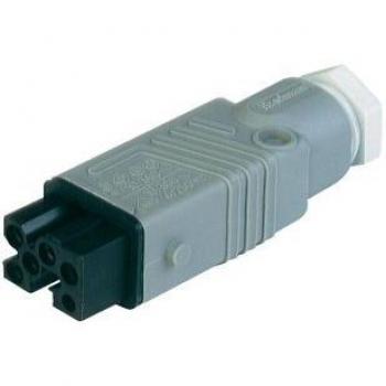 Hirschmann 931 691-106-1 Netz-Steckverbinder STAK Buchse, gerade Gesamtpolzahl: 5 + PE