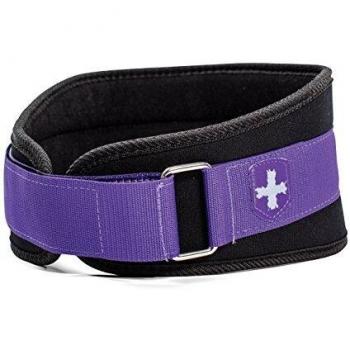 Women’s Purple 5‑Inch FlexFoam Weightlifting Belt – Harbinger Medium