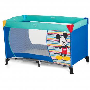 Lettino da viaggio Dream N Play Hauck con disegni Mickey Geo Blue (blu)