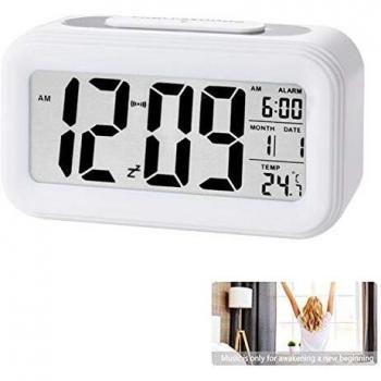 Sveglia Digitale a Batteria con Display LCD