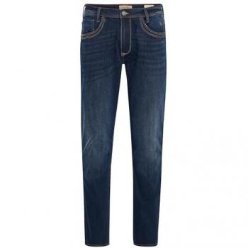 5-Pocket-Herrenjeans BLEND BHBlizzard mit Stretch, Regular Fit, Denim Dunkelblau, Größe W36/L34