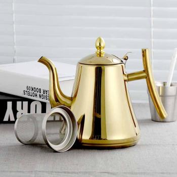 XINCHEN Long Mouth Stainless Steel Teapot