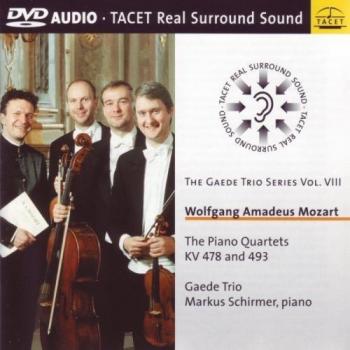 Mozart Piano Quartets Gaede Trio Series Vol. VIII DVD AUDIO