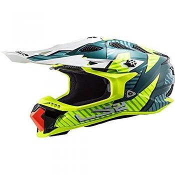 Casco LS2 MX700 Subverter Astro amarillo cobalto
