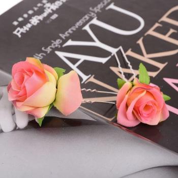 Summer Wedding Rose Brooch
