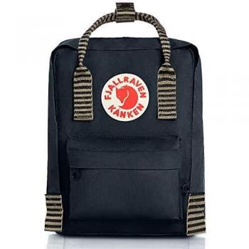 FJÄLLRÄVEN Mini Check‑In Gepäck für Männer und Frauen, Schwarzgestreift, 29 cm