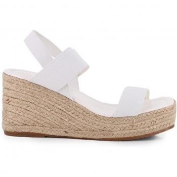 Sandalias de cuña sintéticas Morena