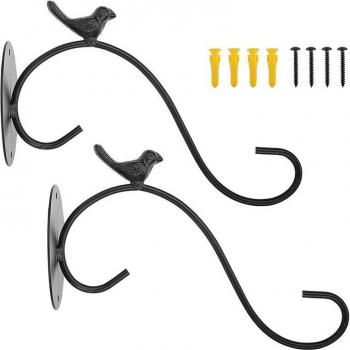 Iron Hanging Plant Hooks for Garden and Home Decor