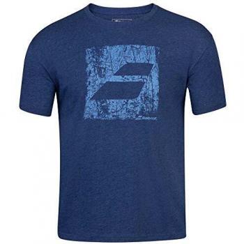 T-shirt Babolat Exercice Big Flag pour Homme XL Multicolore (Estate Blue HTHR)