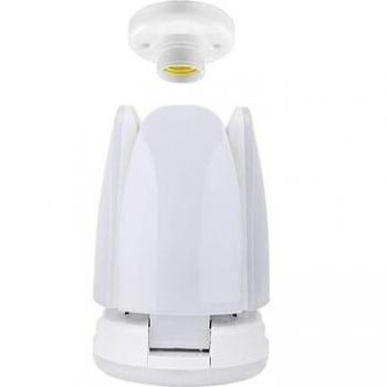 Ventilador de Luz LED de Tres Hojas para Garaje
