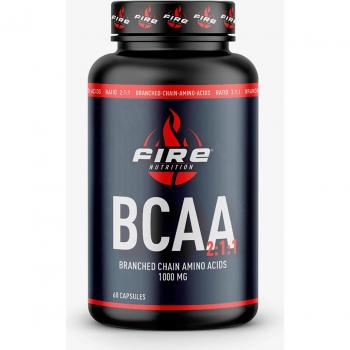Fire Nutrition Triple BCAA 2:1:1 1000mg 60 Capsule Pack