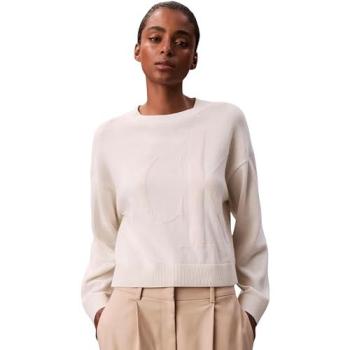 Jersey Blanco Natural CK – Confort y Estilo en Algodón