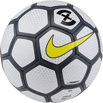 Nike Premier X Indoor-Fußballkugel (Weiß/Anthracit/Opposition Gelb) – Profi-Modell
