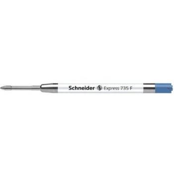 Ensemble de 10 cartouches Schneider Express 735, pointe fine 0,4 mm, couleur bleue