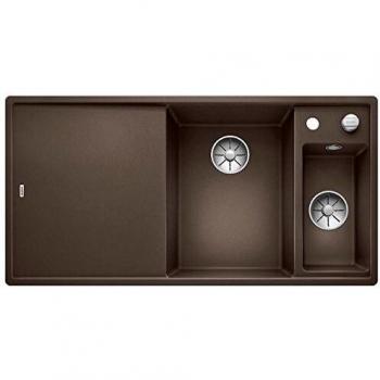 Blanco Lavello Axia III 6 S‑F con Installazione Pre‑Montata 99 cm x 50 cm