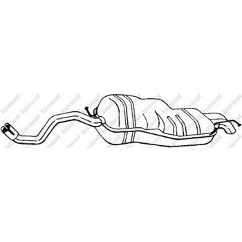 Bosal 279-107 Rear Silencer