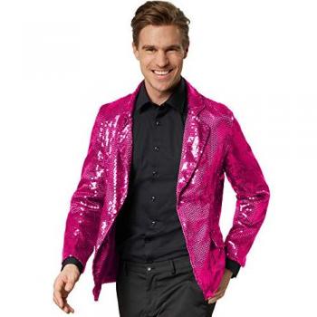 Glamour Rouge Manteau Hommes – M