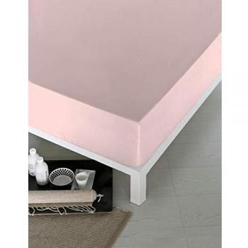 Lenzuolo Rosa SoftFit con Angoli Adesivi