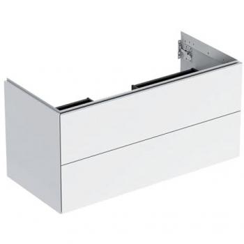 Geberit ONE Waschtisch-Unterschrank, 2 Schubladen, hochglänzend