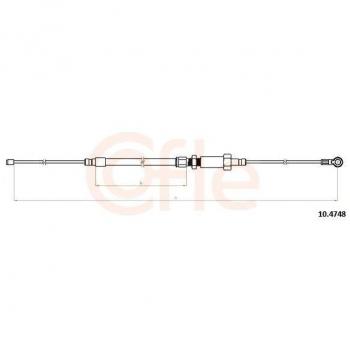 Cavo Freno COFLE 10.4748 Manuale
