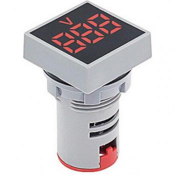 Digital Voltage Tester 22mm Square AC 12-500V