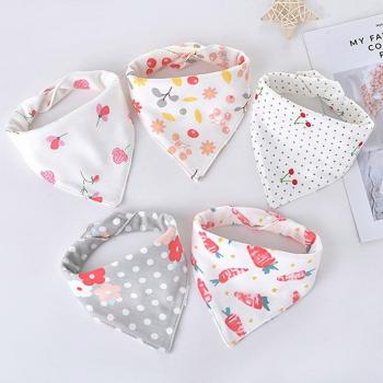 Baberos Bandana de Algodón para Niñas y Niños