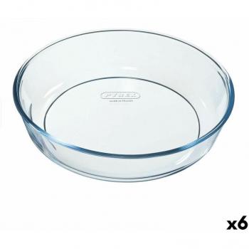 Stamperia Pyrex Classic Rotonda Trasparente 26x26x6 cm (6 unità)