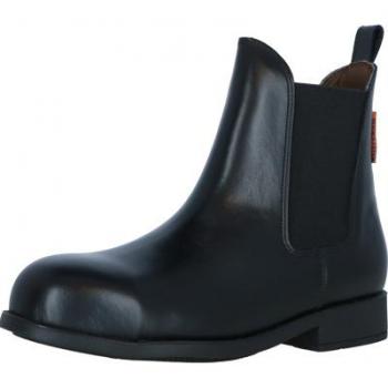 Jodhpur-Stiefeletten aus Leder mit Stahlkappe