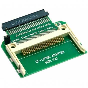 Carte Flash Compacte 50 broches 1,8 pouces avec adaptateur IDE