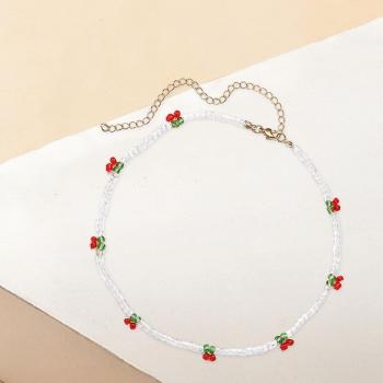 Collar Frambuesa Bohemia