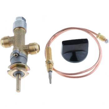 Valve thermique de foyer, équipée d'un thermocouple 5/8‑18 UNF et d’un interrupteur à action manuelle