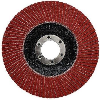 3M Fächerschleifscheibe 969F, Cubitron II, Glasgewebeteller, schräg, 125 mm, Körnung 40