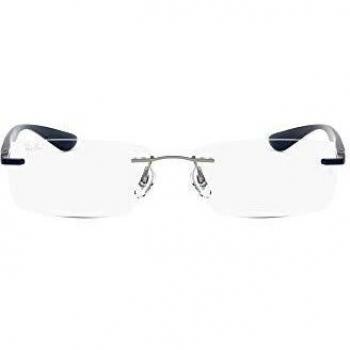 Ray-Ban RX8724 1217 Occhiali da Vista (Solo Montatura) Grigi Uomo