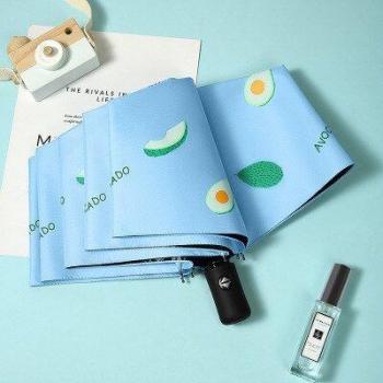 Fruit Automatic Folding Sun Umbrella for Women