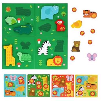 Petit Collage First Bingo Game: Animal Friends Game Book